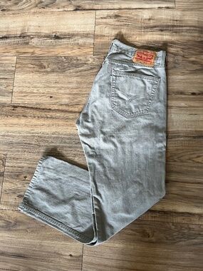 Levi's Men's Tan Color Jeans 505 Size 34x30
